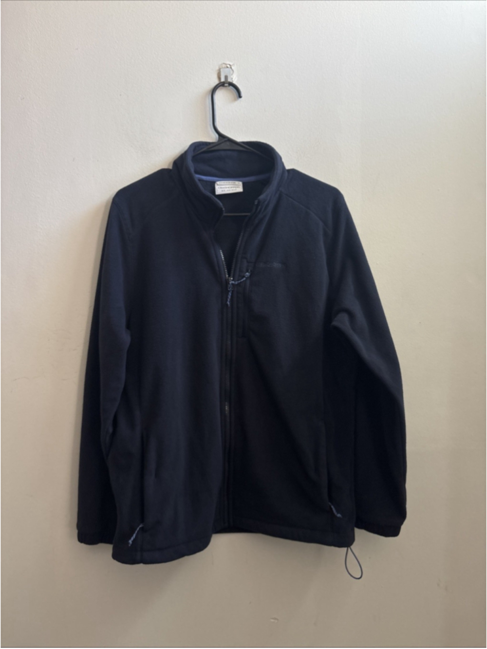 EUC MEN’S CRAGHOPPERS FLEECE JACKET SIZE LARGE 10 NAVY BLUE EU 40